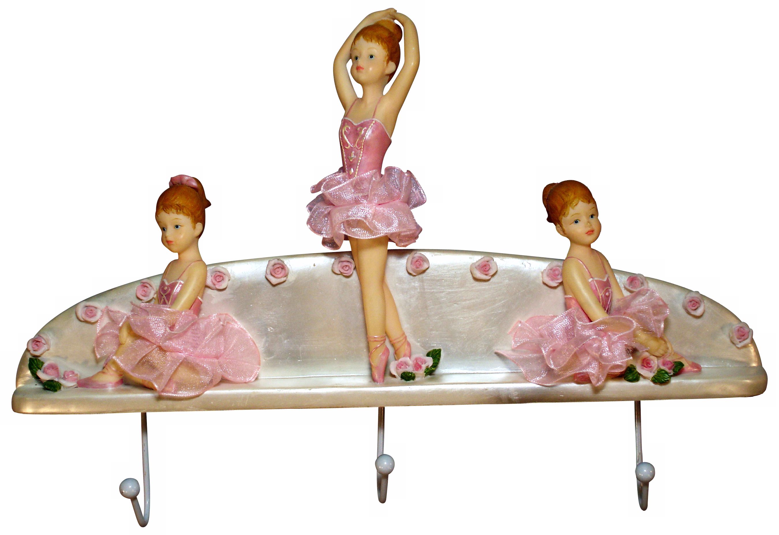 Ballerina Wall Hooks
