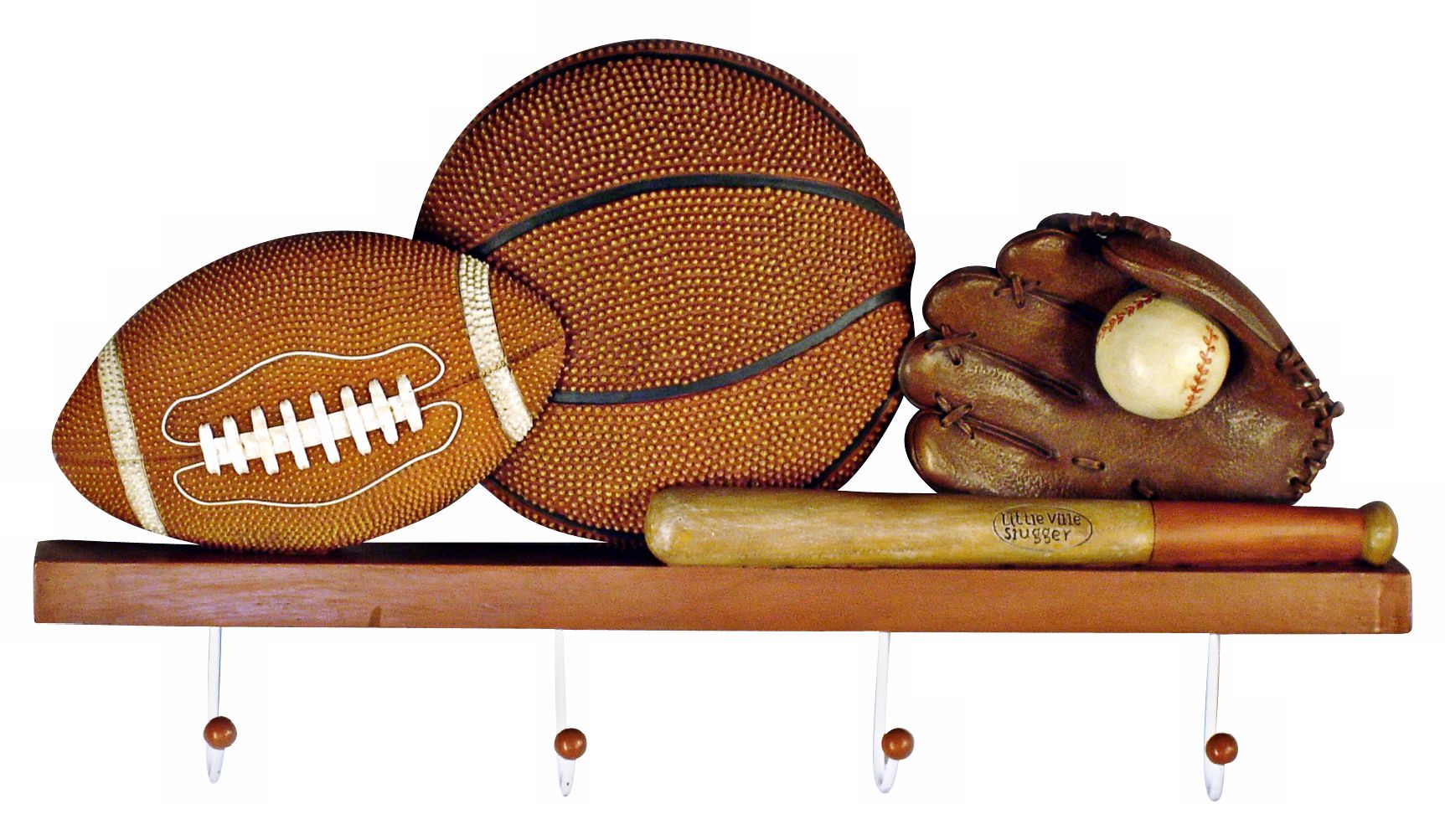 3 Sport  Wall Hooks
