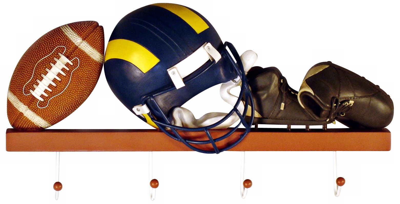 Football Wall Hooks