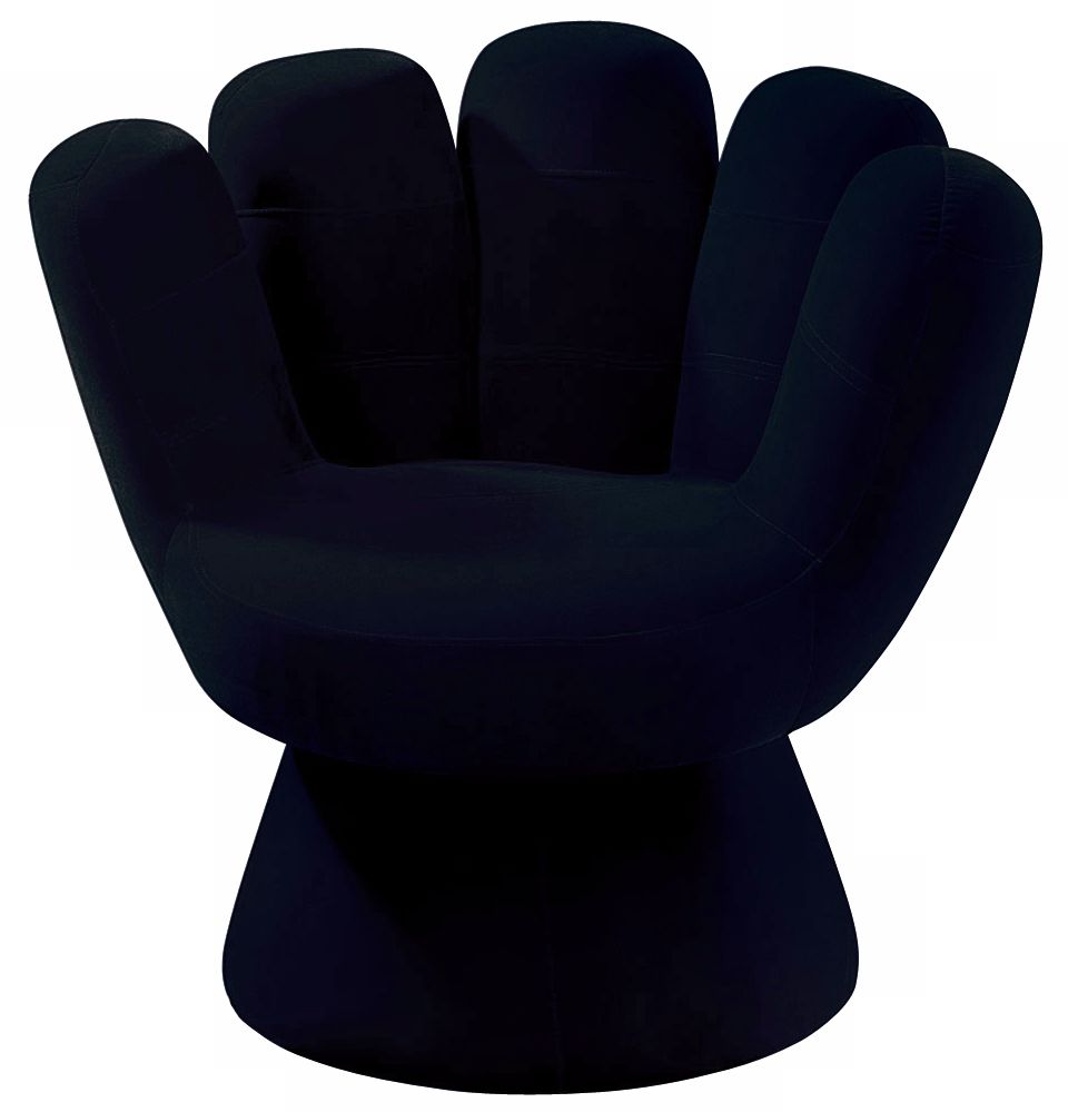 Black Mitt Chair