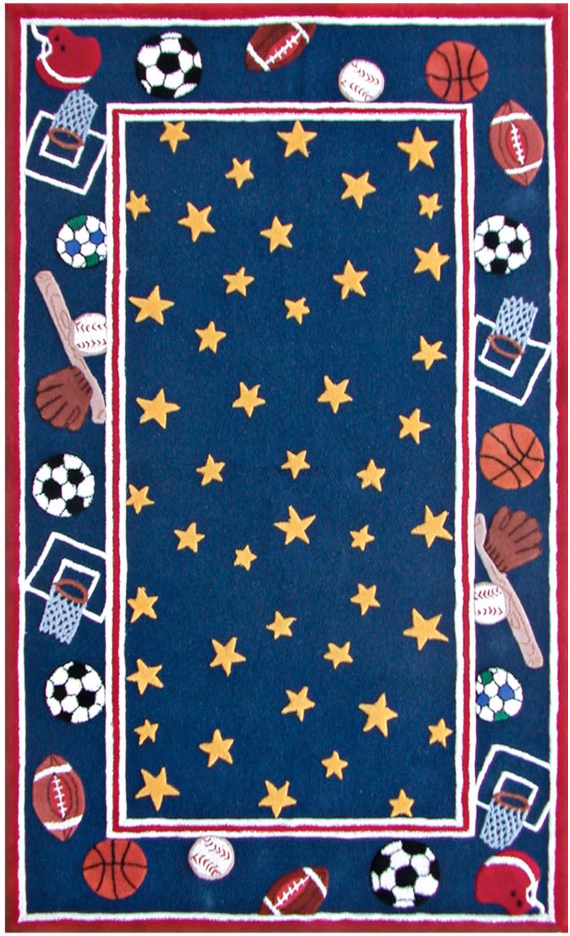 Stars-N-Sports Area Rug