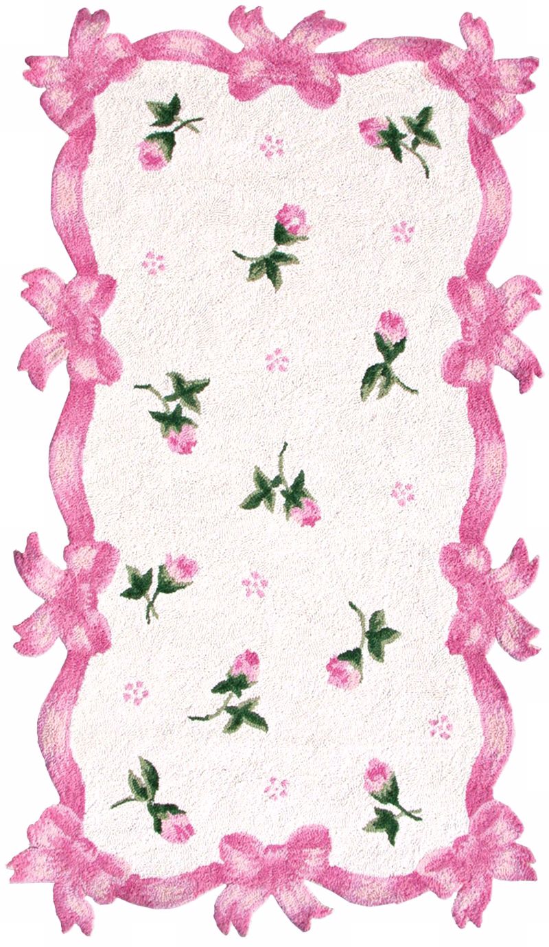 Rose Bows Area Rug