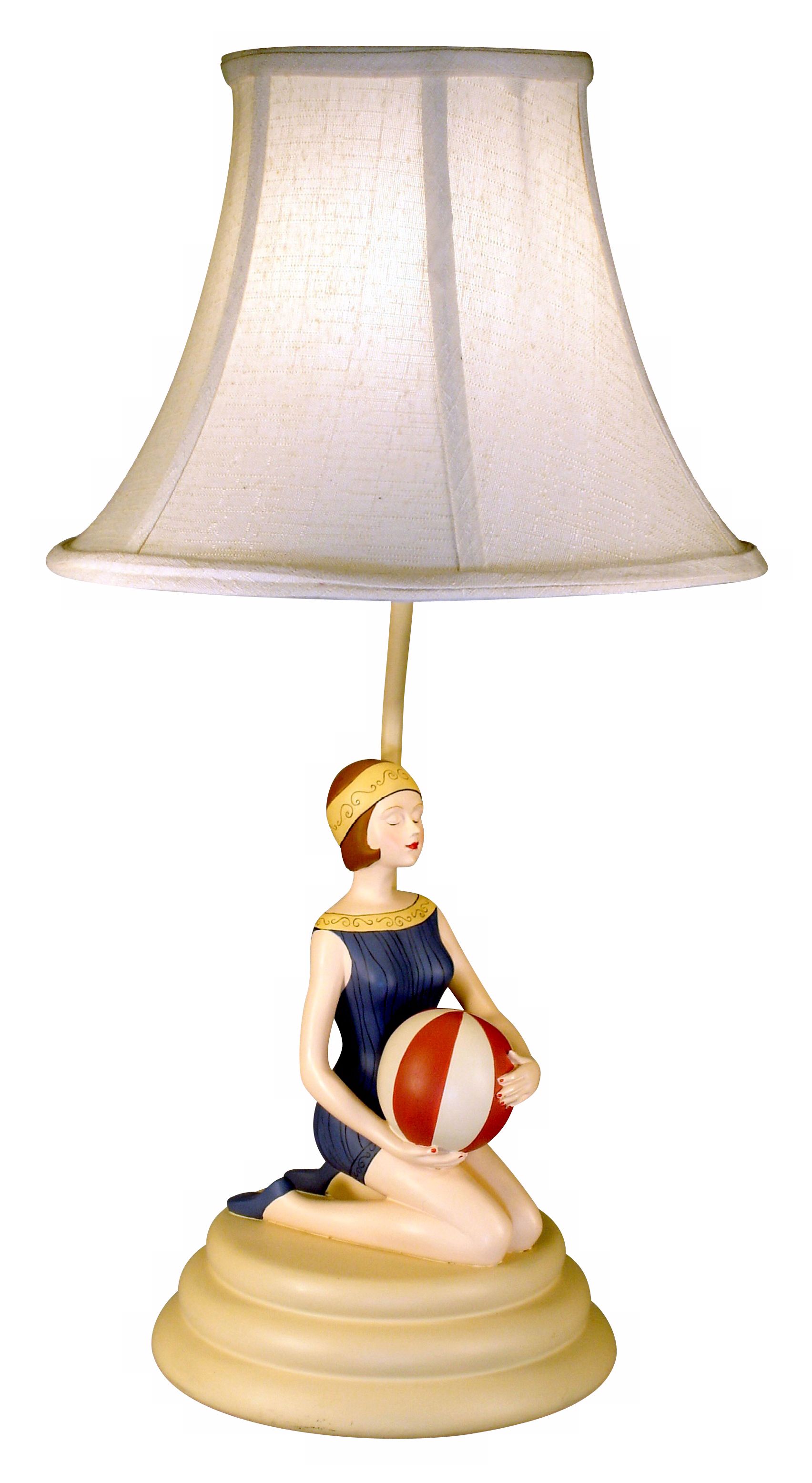 Beach Girl Table Lamp