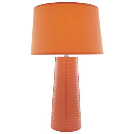 Lite Source Orange Peel Ceramic Table Lamp