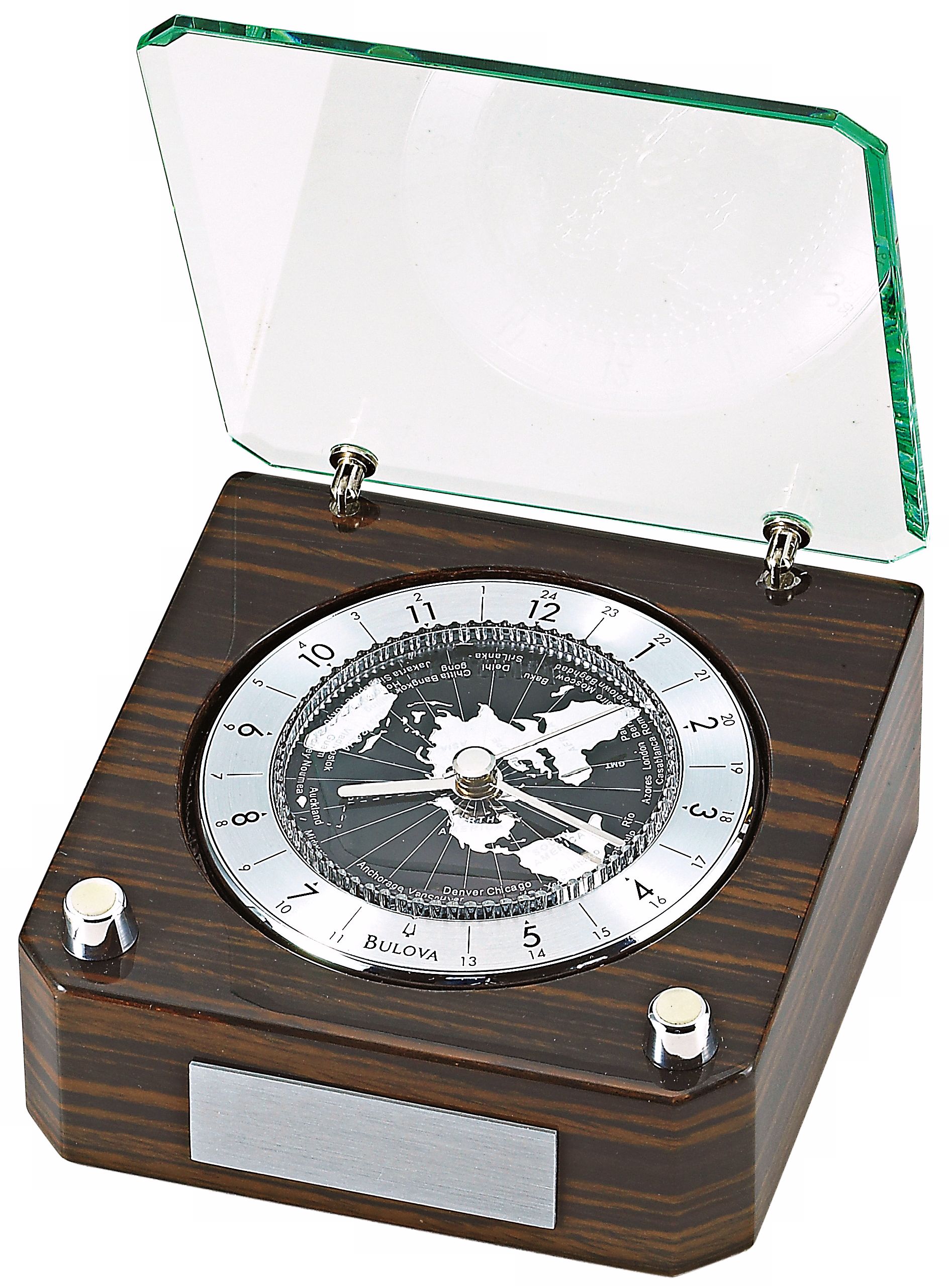Bulova World Time Dial Clock