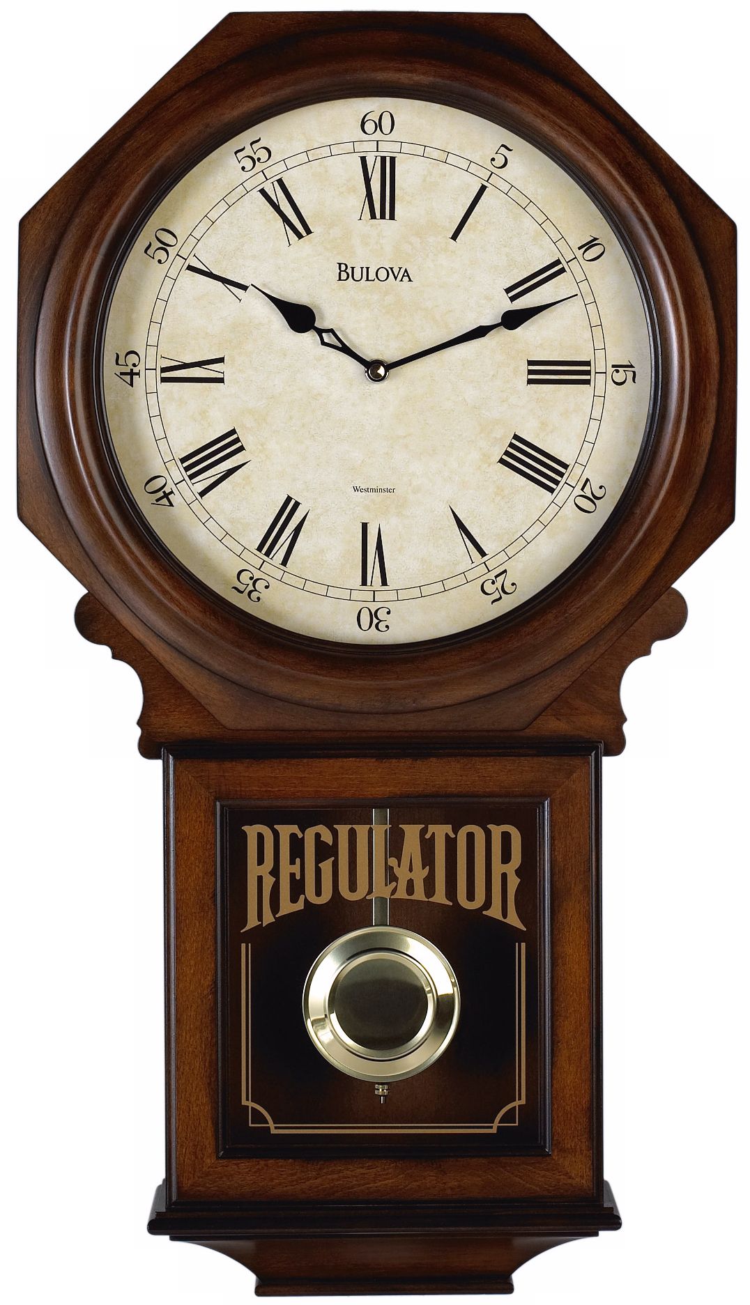 Bulova Westminster Melody 25" High Wall Clock
