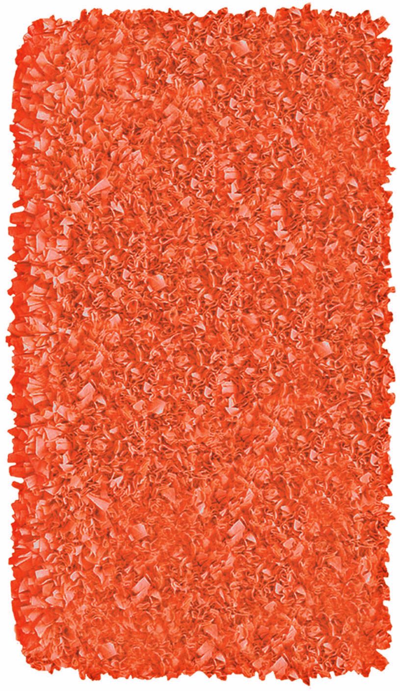 Raganoodle Tangerine Shag Area Rug