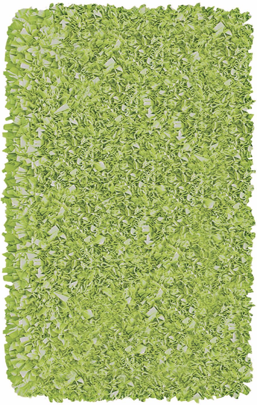 Raganoodle Lime Shag Area Rug