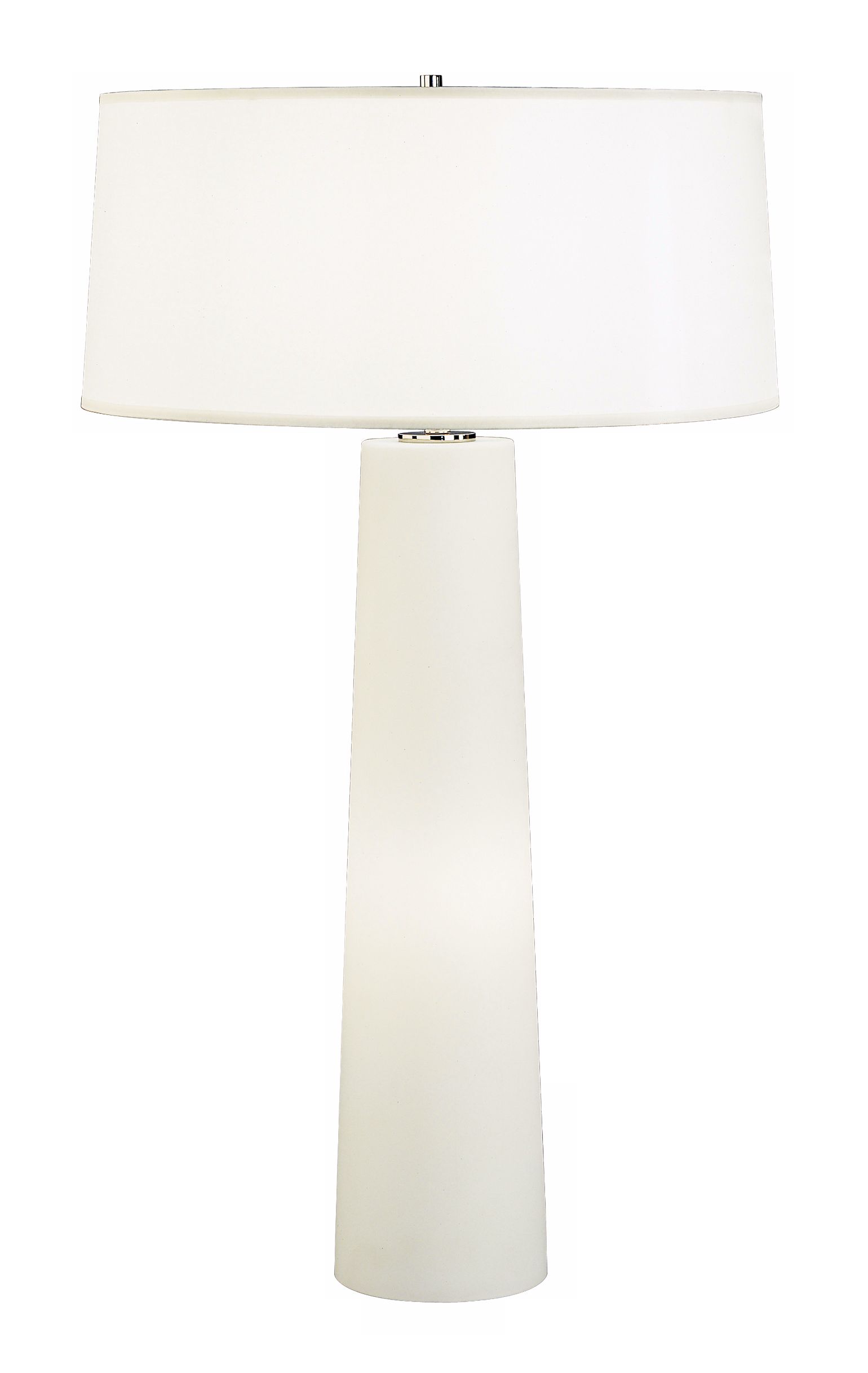 Robert Abbey Odelia Night Light White Glass Table Lamp