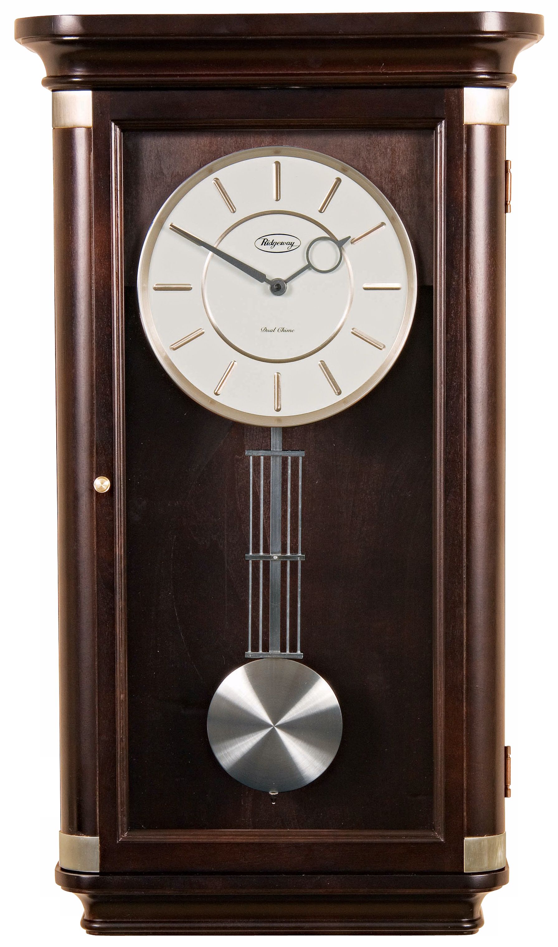 Hayworth Quartz Chime Ridgeway 25 7/8" High Clock