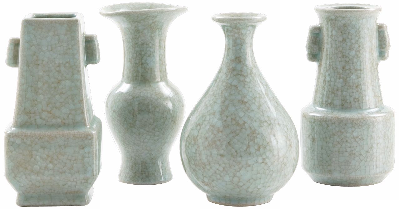 Bilboa Set of Four Porcelain Mini Vases