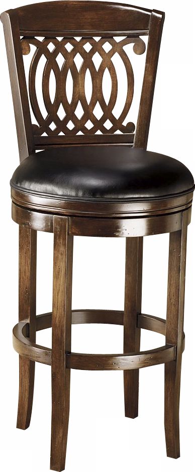 Hillsdale Vienna Wood Swivel 31" High Bar Stool