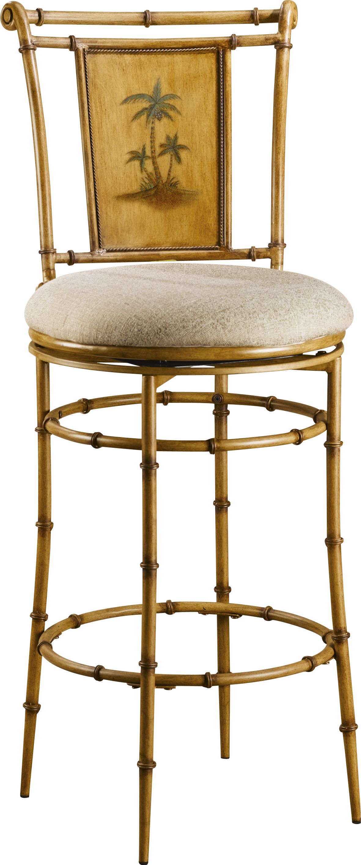 Hillsdale Islands Swivel 26" High Metal Counter Stool
