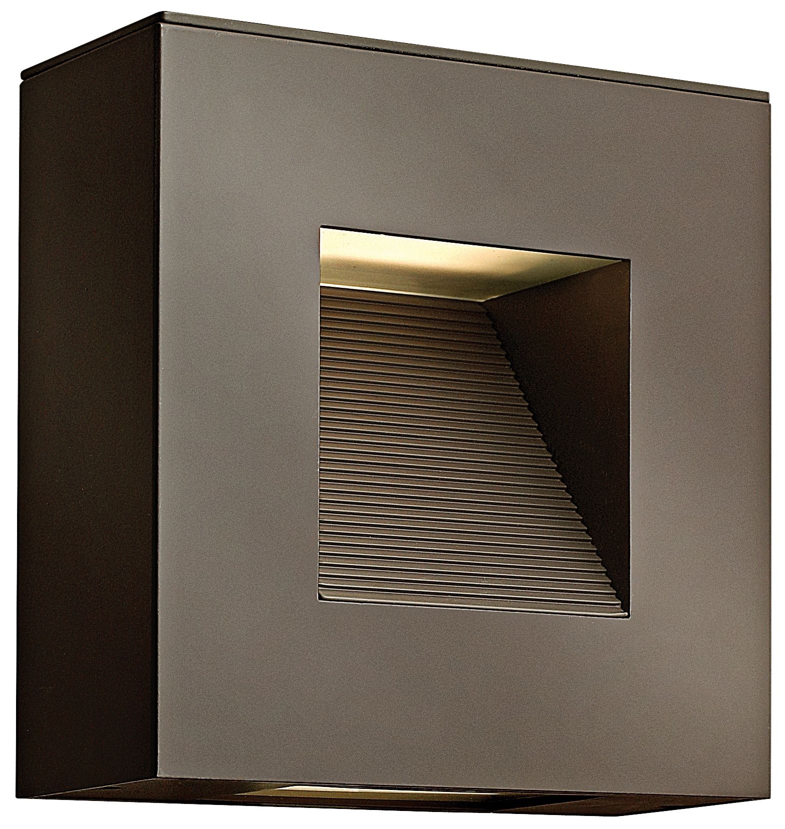Hinkley Luna 9" High Bronze Outdoor Wall Light