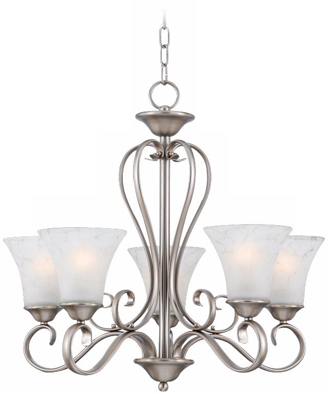 Duchess Antique Nickel Finish 24 1/2" Wide Chandelier