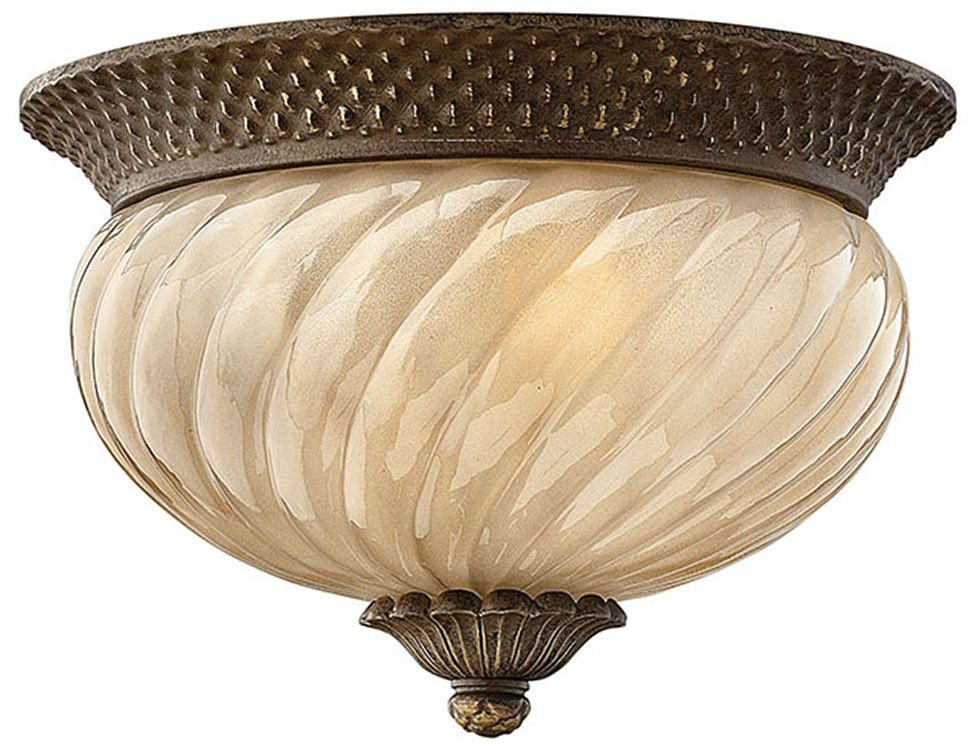 Hinkley Hawaiian Plantation 12" Wide Ceiling Light