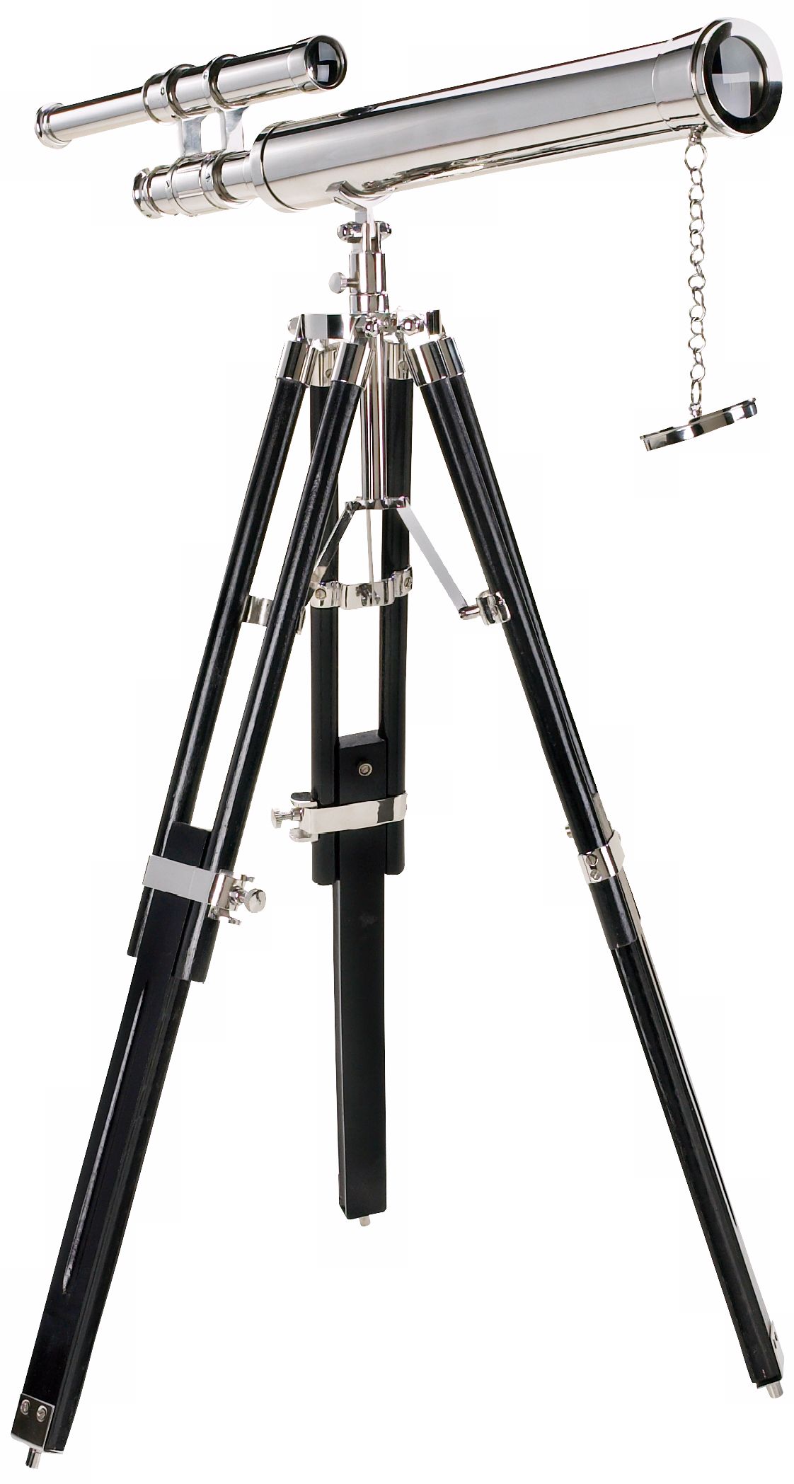 Victory In Sight Nickel Plated Brass Telescope