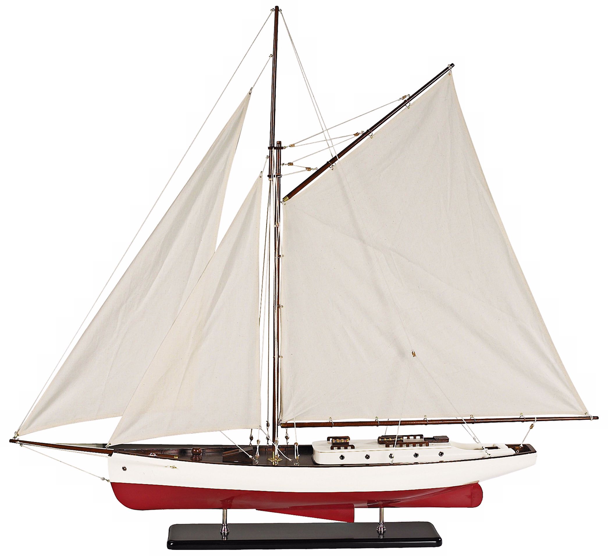 Classic Cruiser 1930s Large Model Yacht Sailboat
