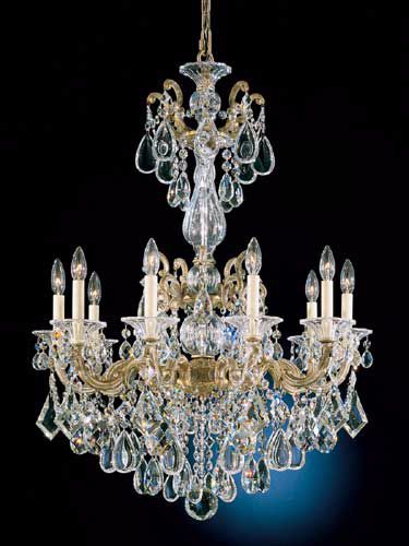 Schonbek La Scala 28" Wide Crystal Chandelier
