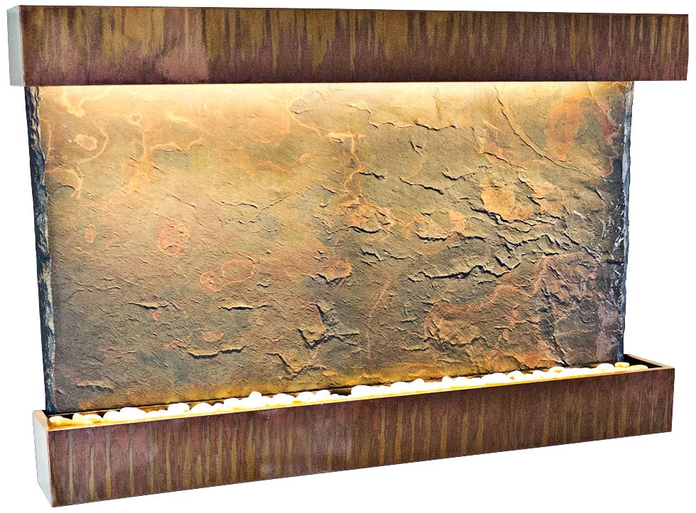 Large Horizon Falls 33" High Wall Fountain