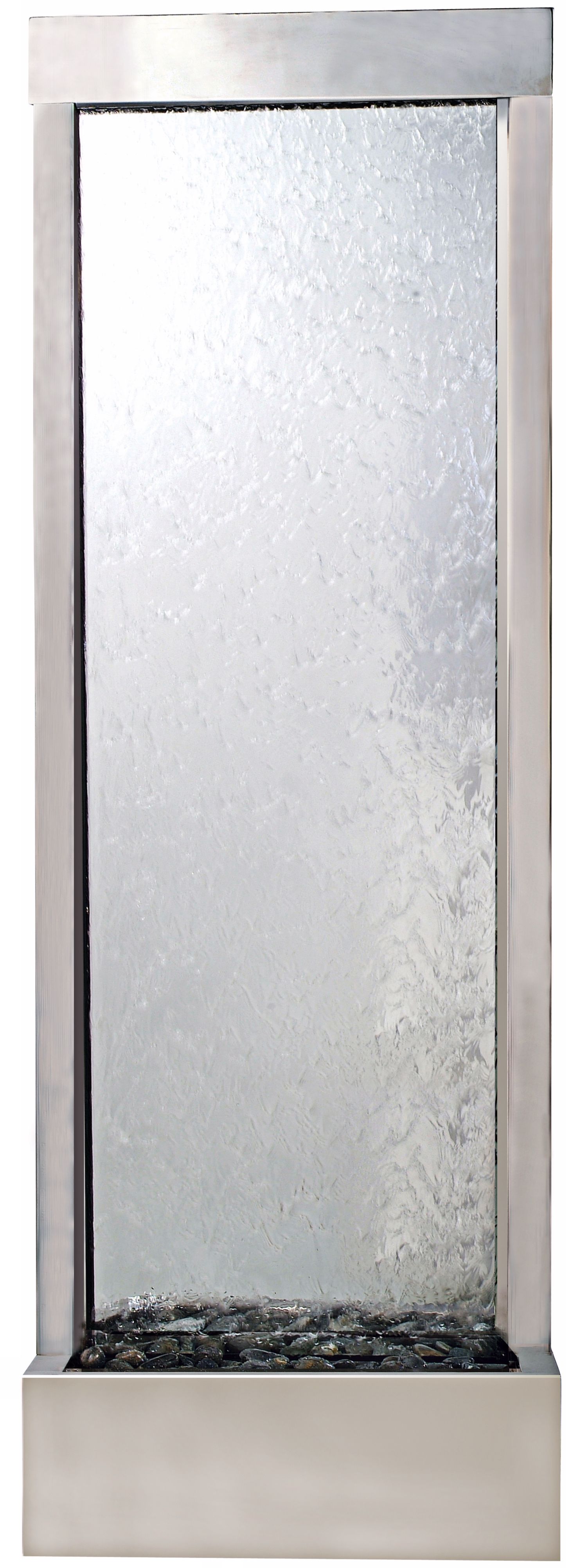 Gardenfall Steel Finish Center Mount Fountain