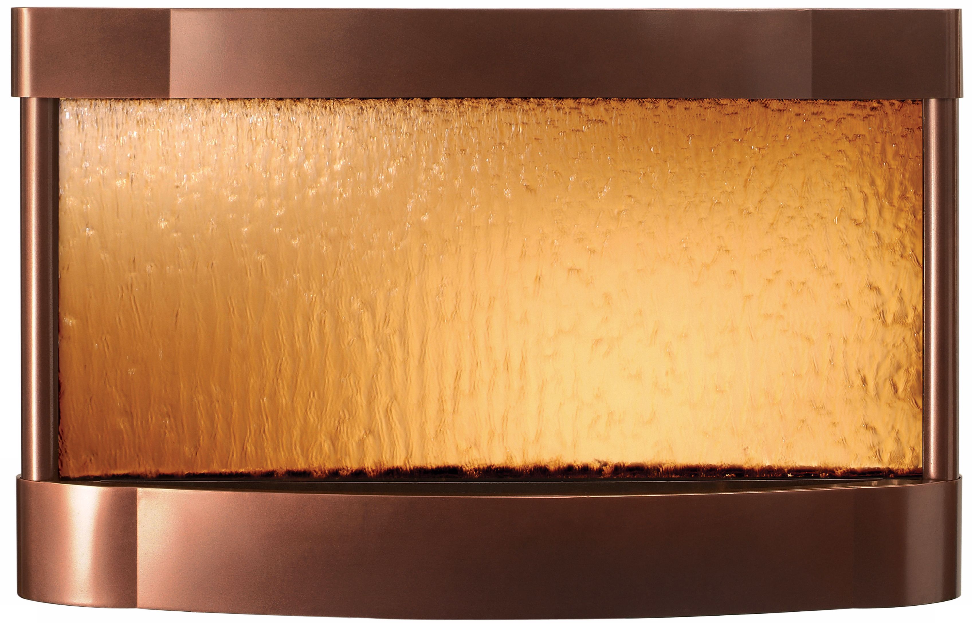 Copper Finish 29" High Wall Mounted Fountain