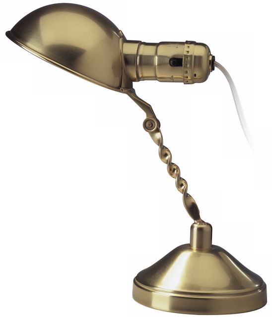 Cricket Antique Brass Finish Plug-In Headboard Light