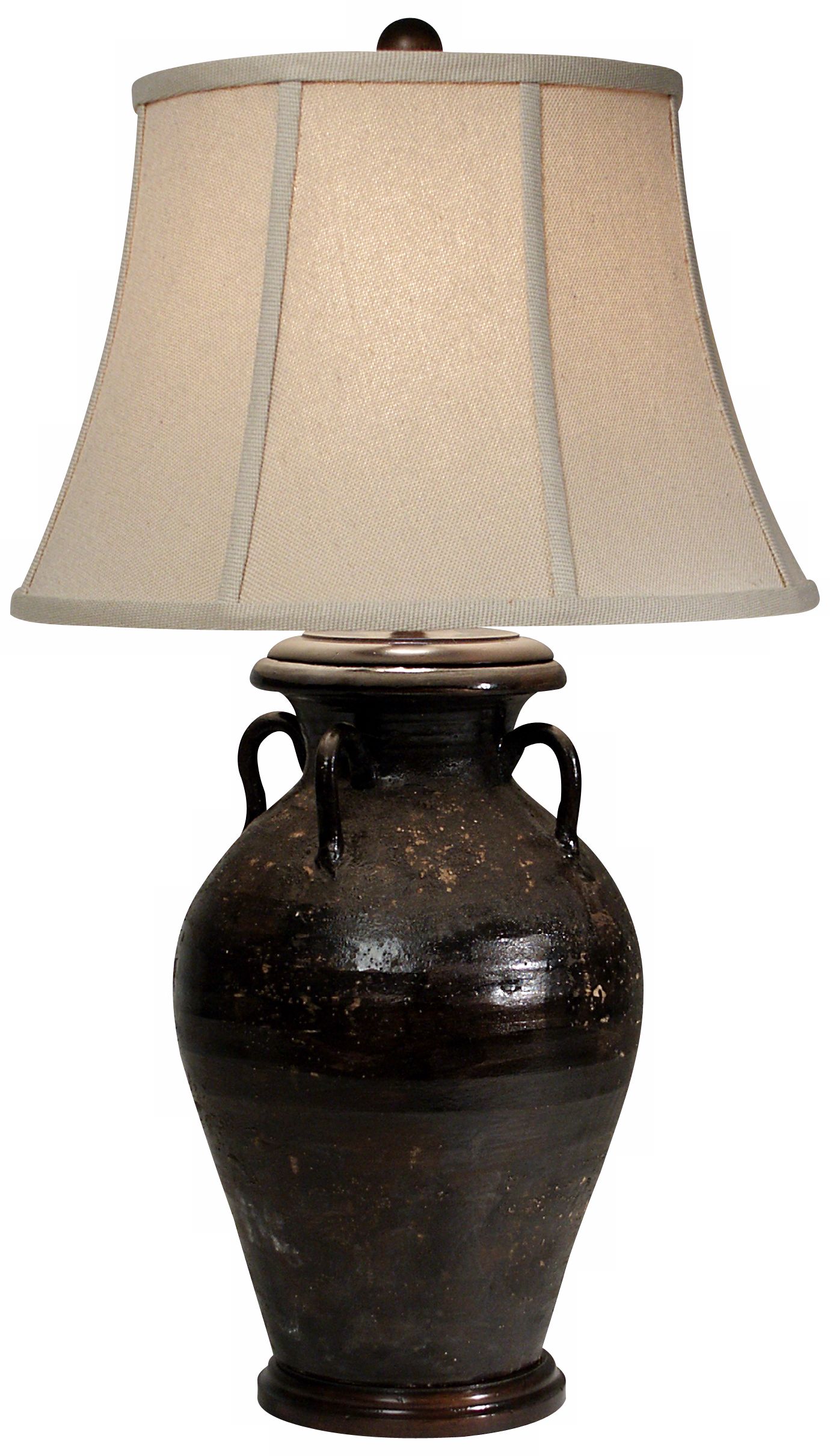Olivaris Brown Tuscan Table Lamp by The Natural Light