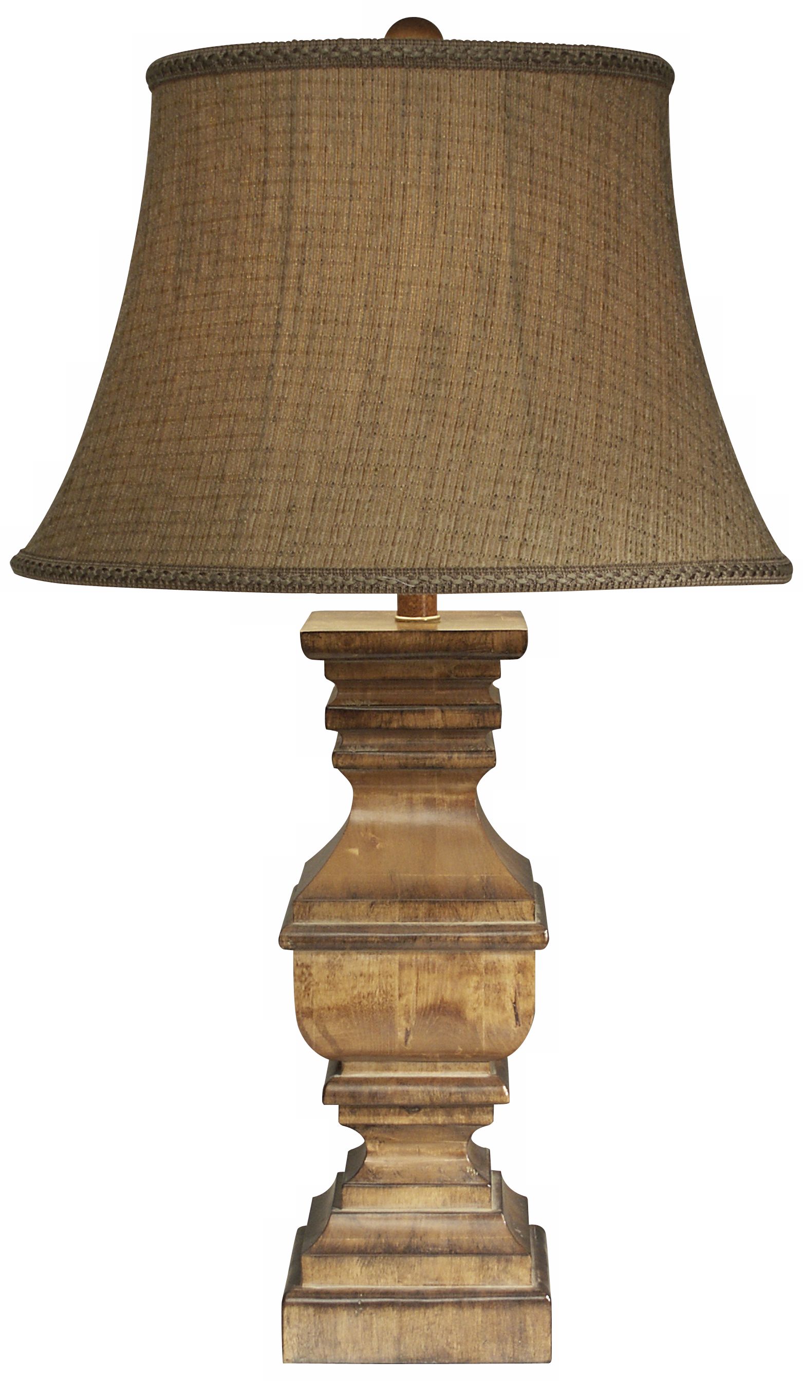 Port Morgan Wood Table Lamp by The Natural Light