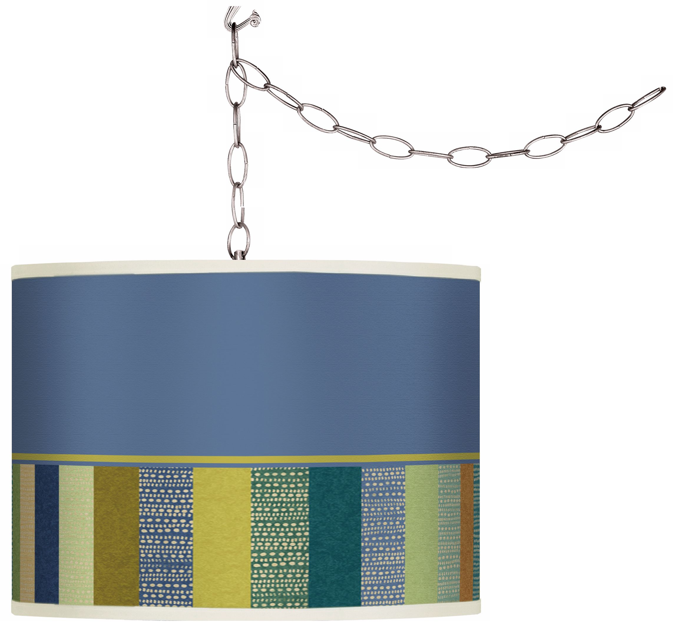 Stacy Garcia Modern Palette Swag Plug-In Chandelier