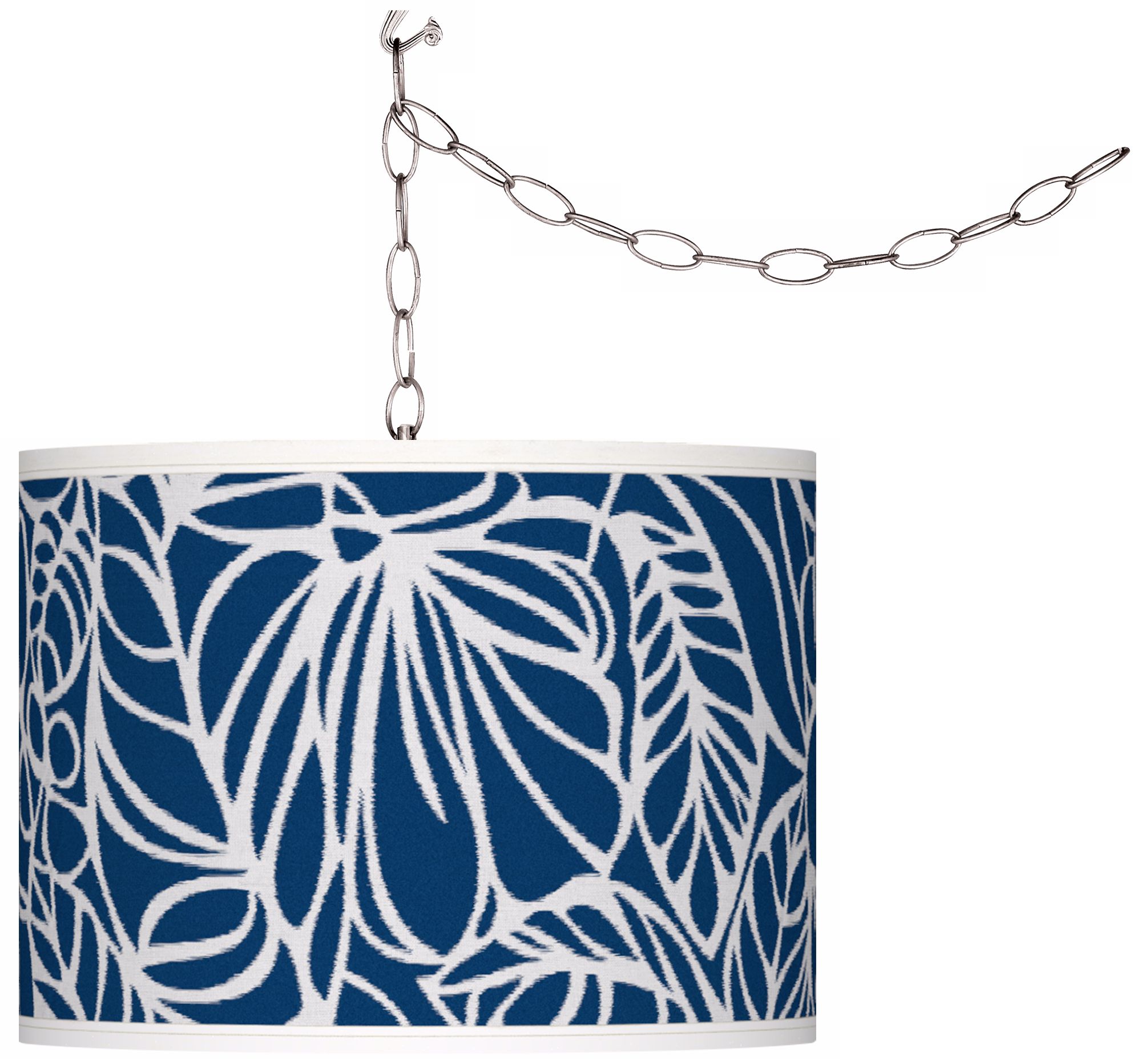 Jungle Rain Plug-In Swag Chandelier