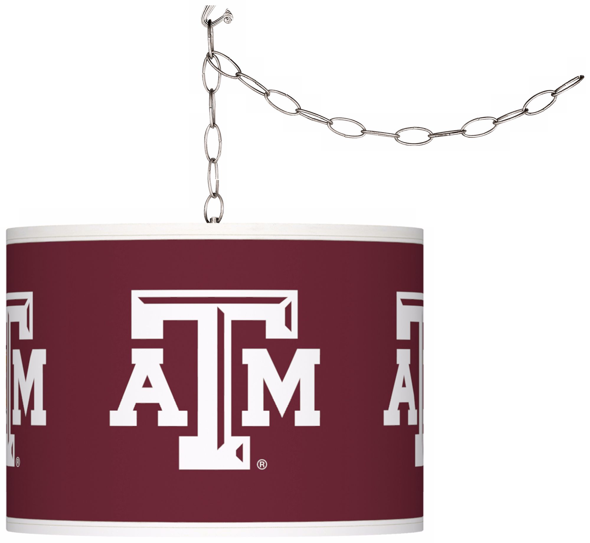 Texas A&M University 13 1/2"W Swag Chandelier