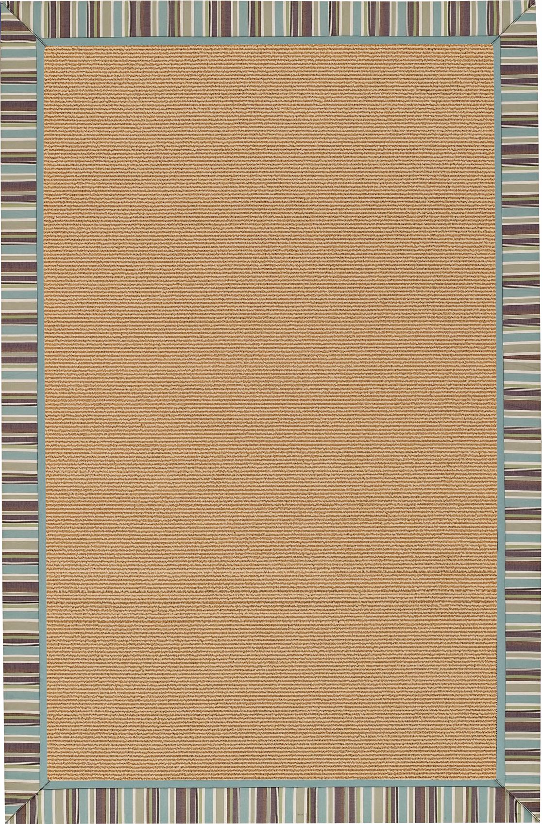 Woodlake Aqua Indoor-Outdoor Area Rug