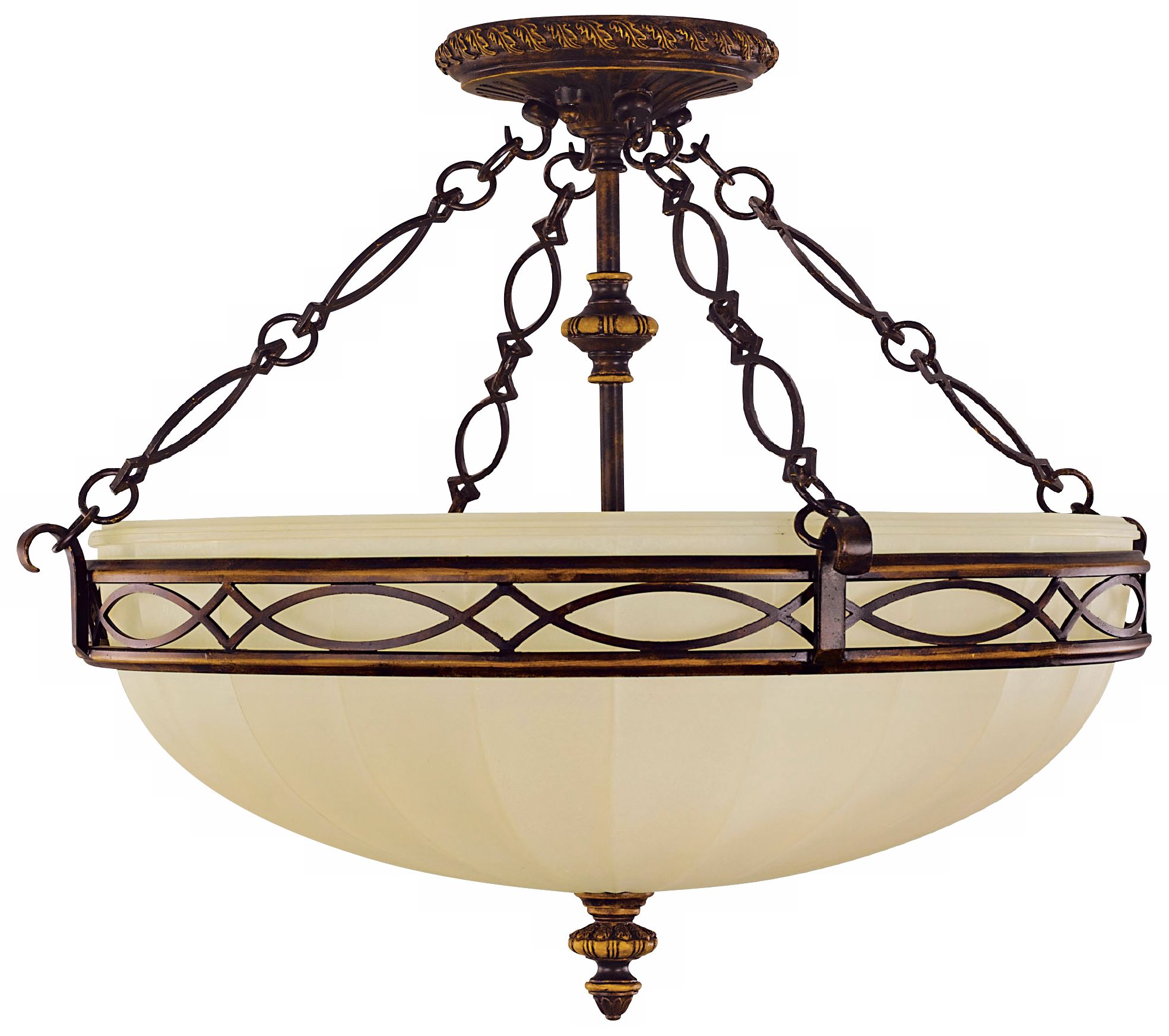 Edwardian Collection 23" Wide Ceiling Light Fixture