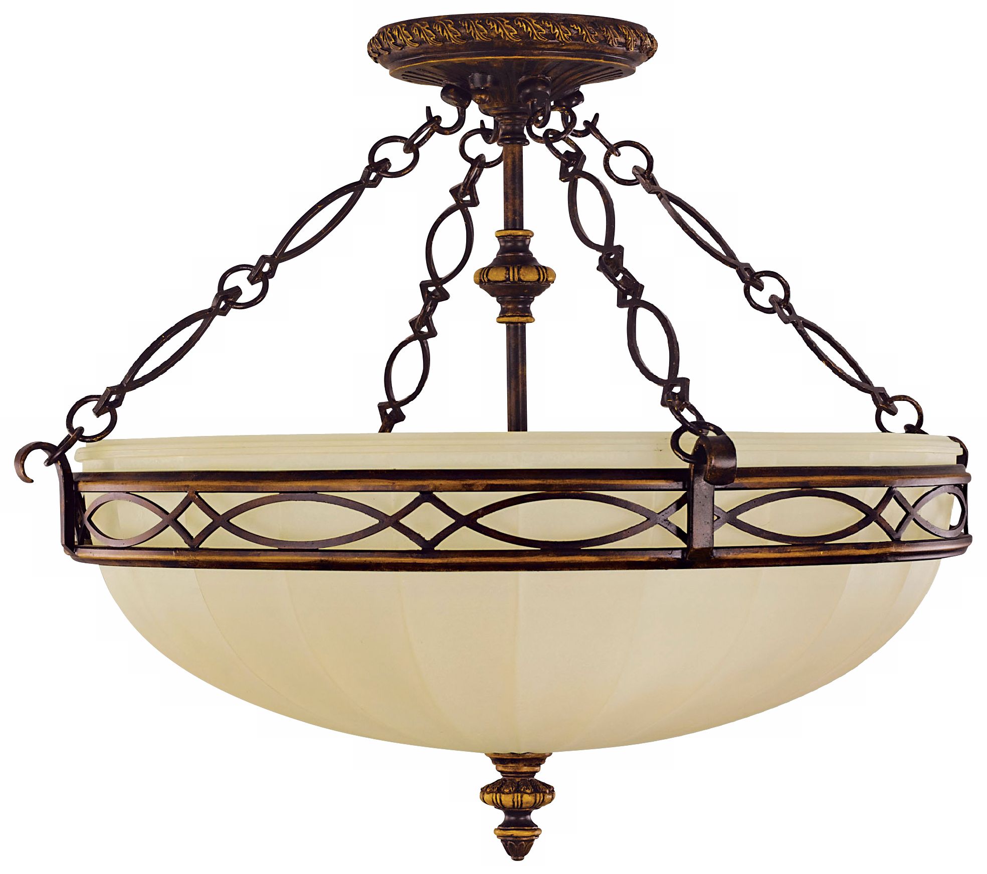 Edwardian Collection 16" Wide Ceiling Light Fixture