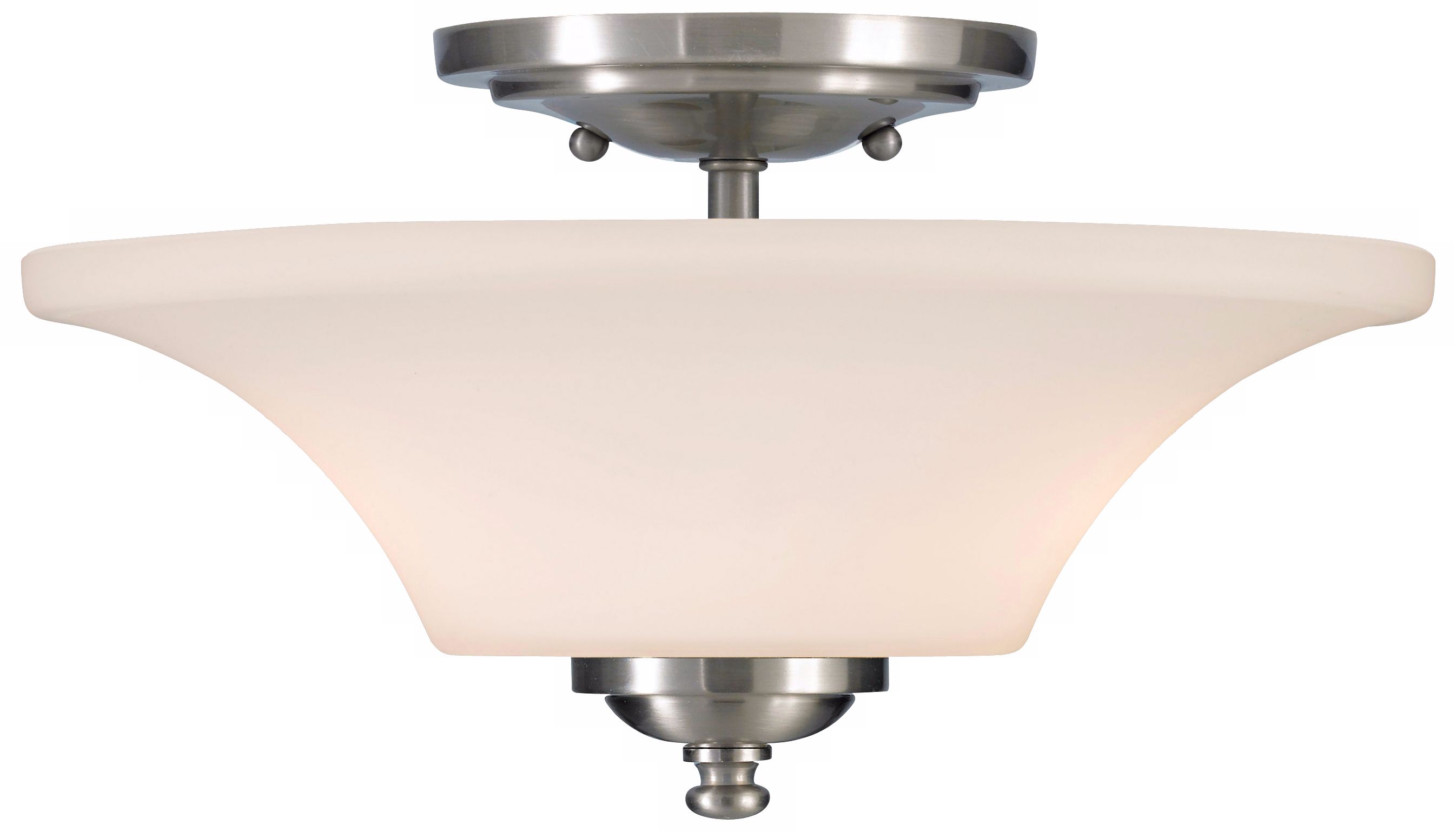 Barrington 13” Diameter Semi-Flushmount Ceiling Fixture