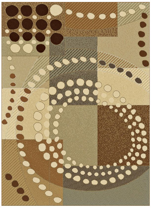 Rhythmic Paths Area Rug