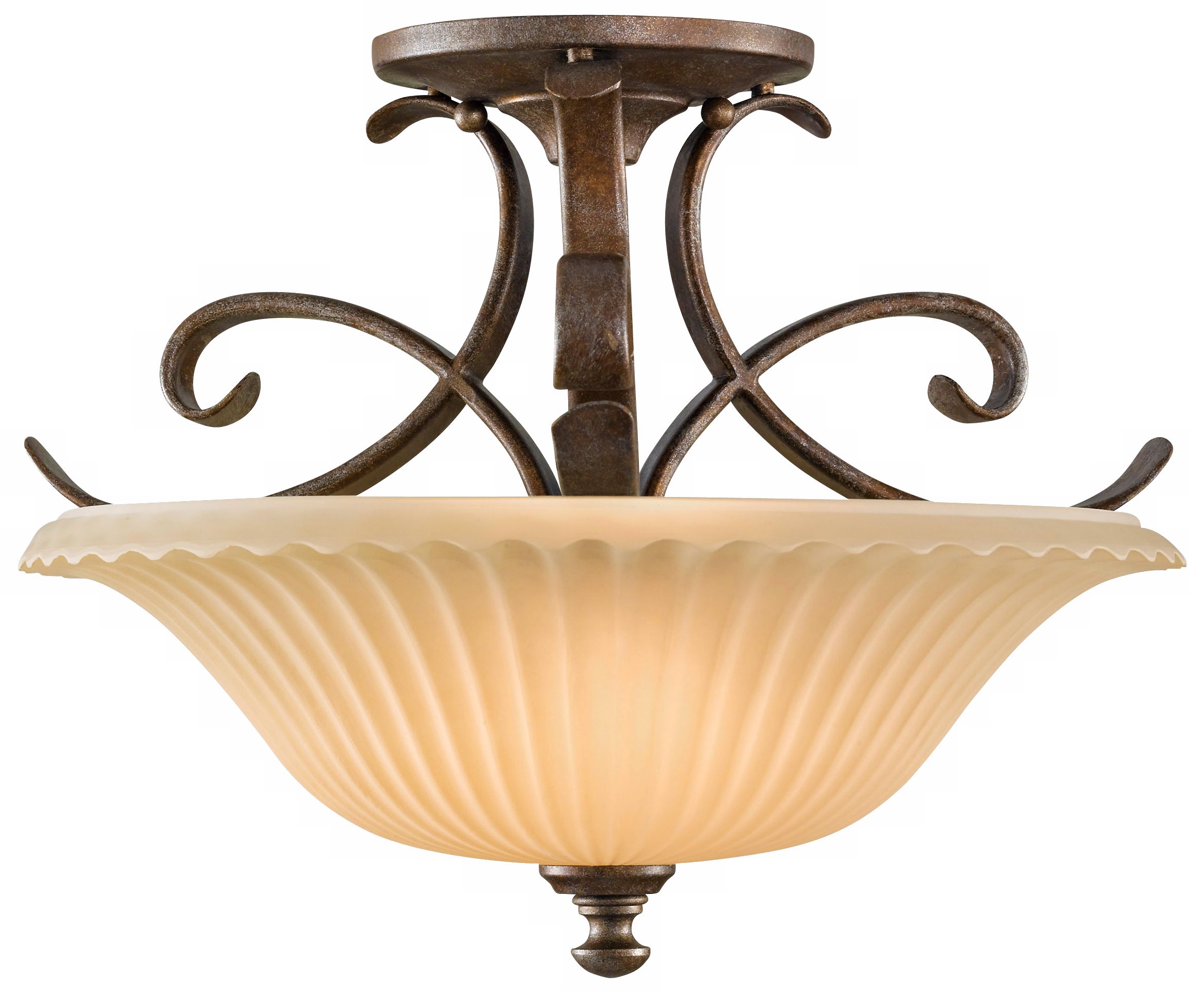 Somerset 14” Diameter Flushmount Ceiling Fixture