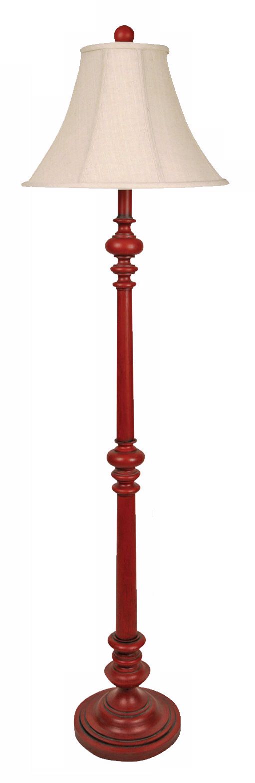 Red Cottage Floor Lamp
