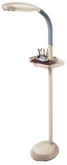 Verilux Spectrum174 Adjustable Ivory Gooseneck Floor Lamp G1693