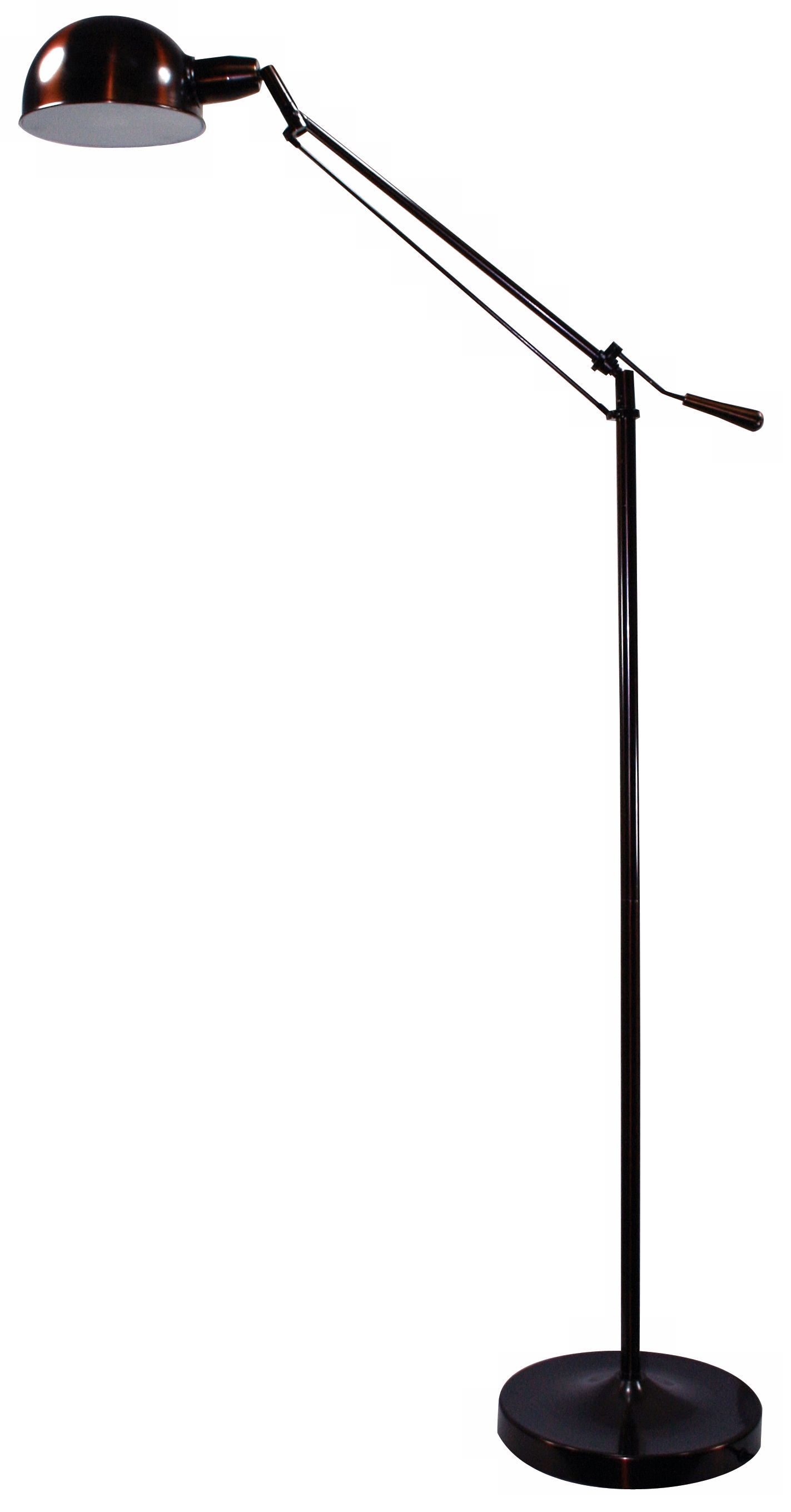 Verilux Brookfield Aged Bronze Finish Floor Lamp
