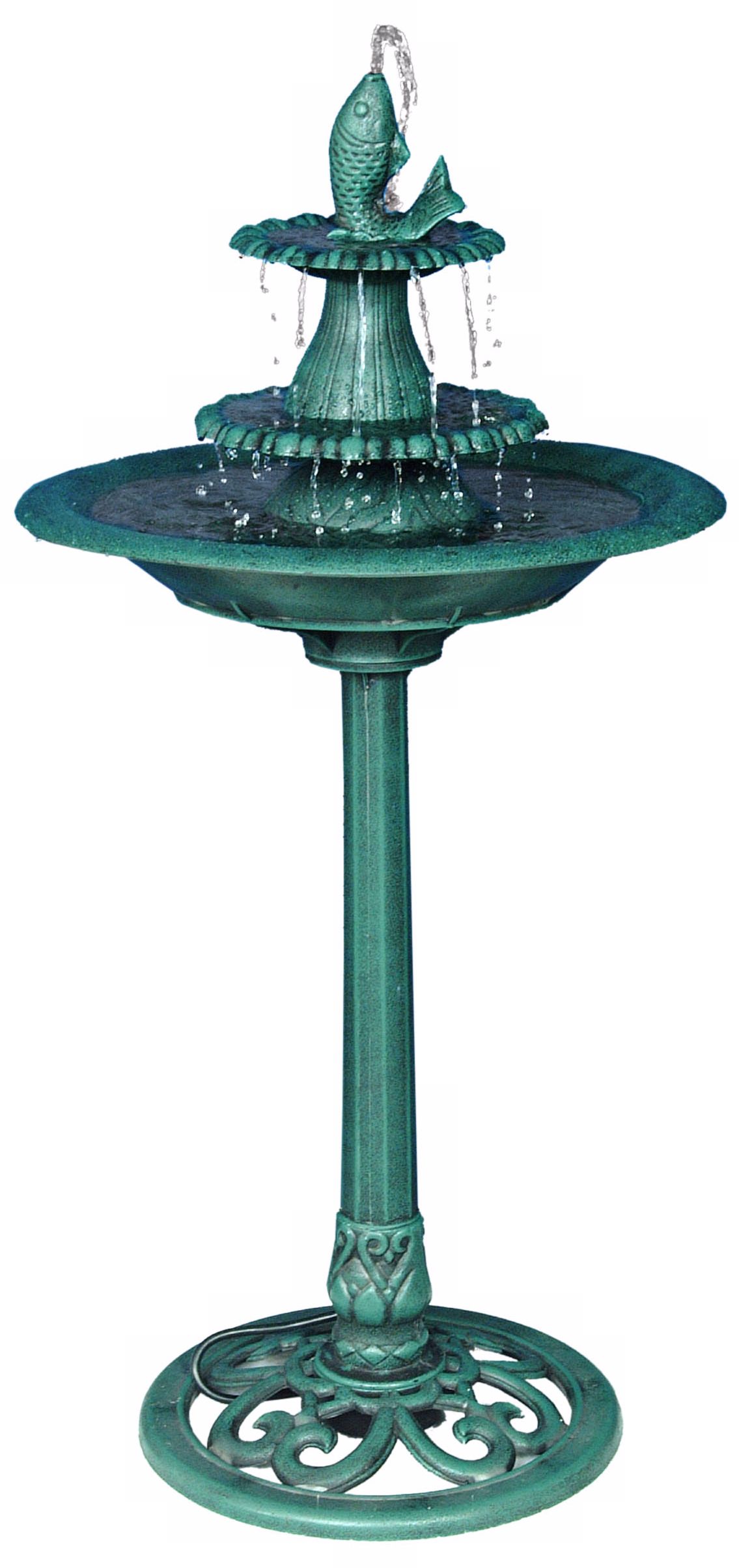 Fish Birdbath Fountain G2292