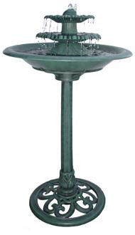 Decorative Three Tier Birdbath Fountain G2293