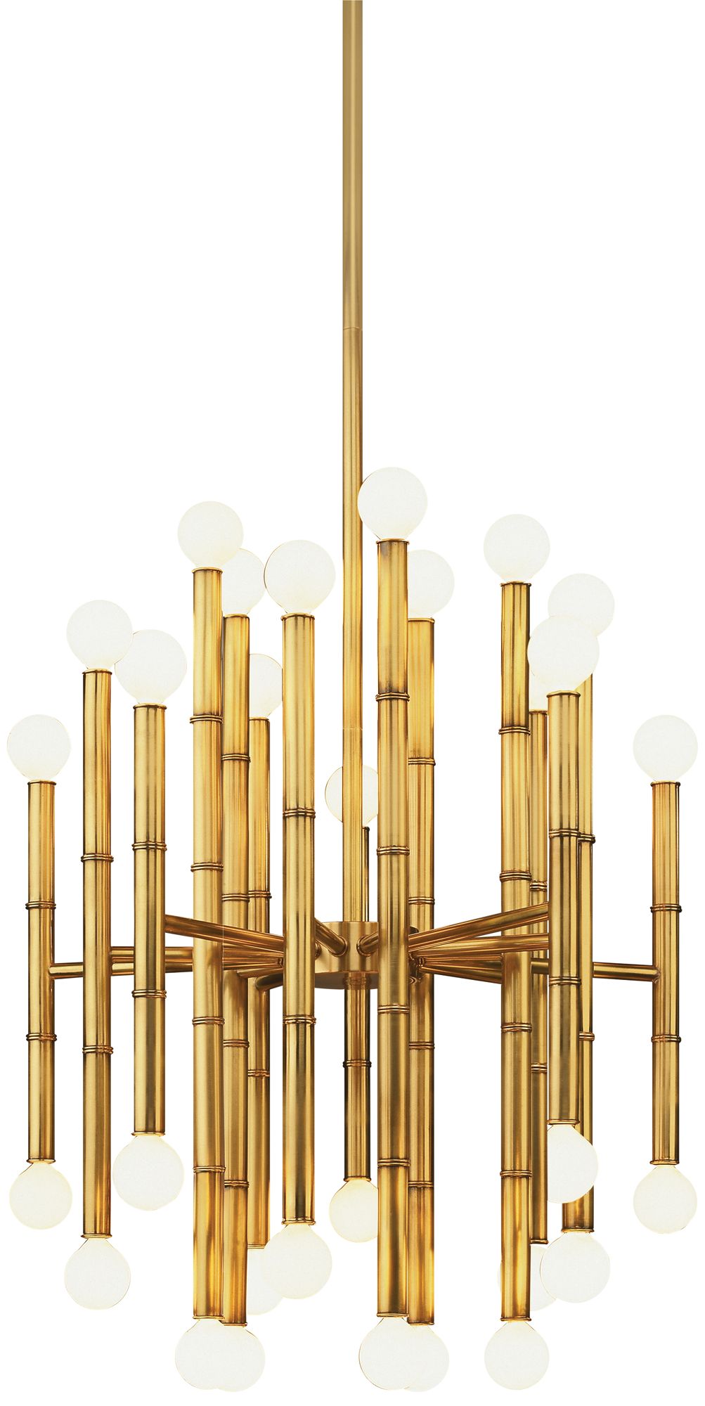Jonathan Adler Meurice Collection 30-Light Brass Chandelier