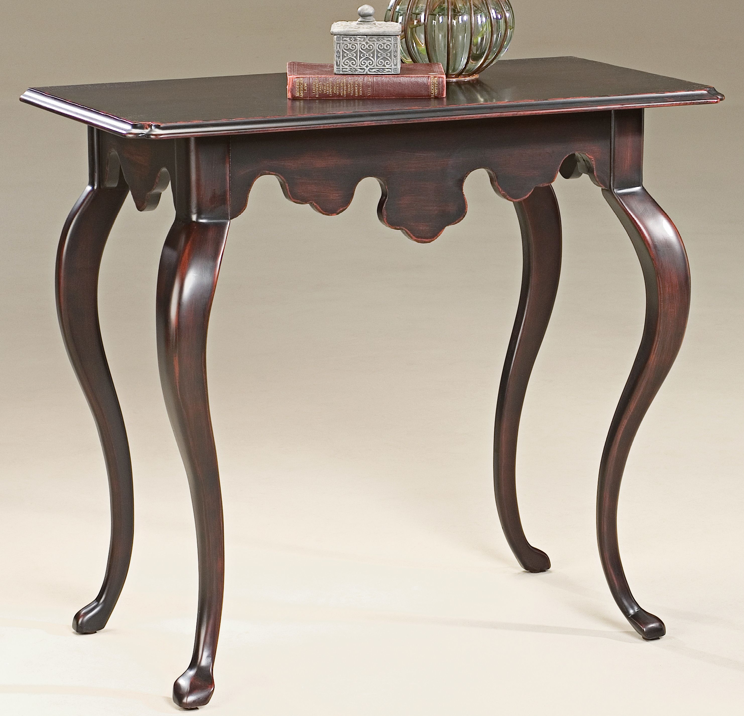 Plum Black Console Table G2677