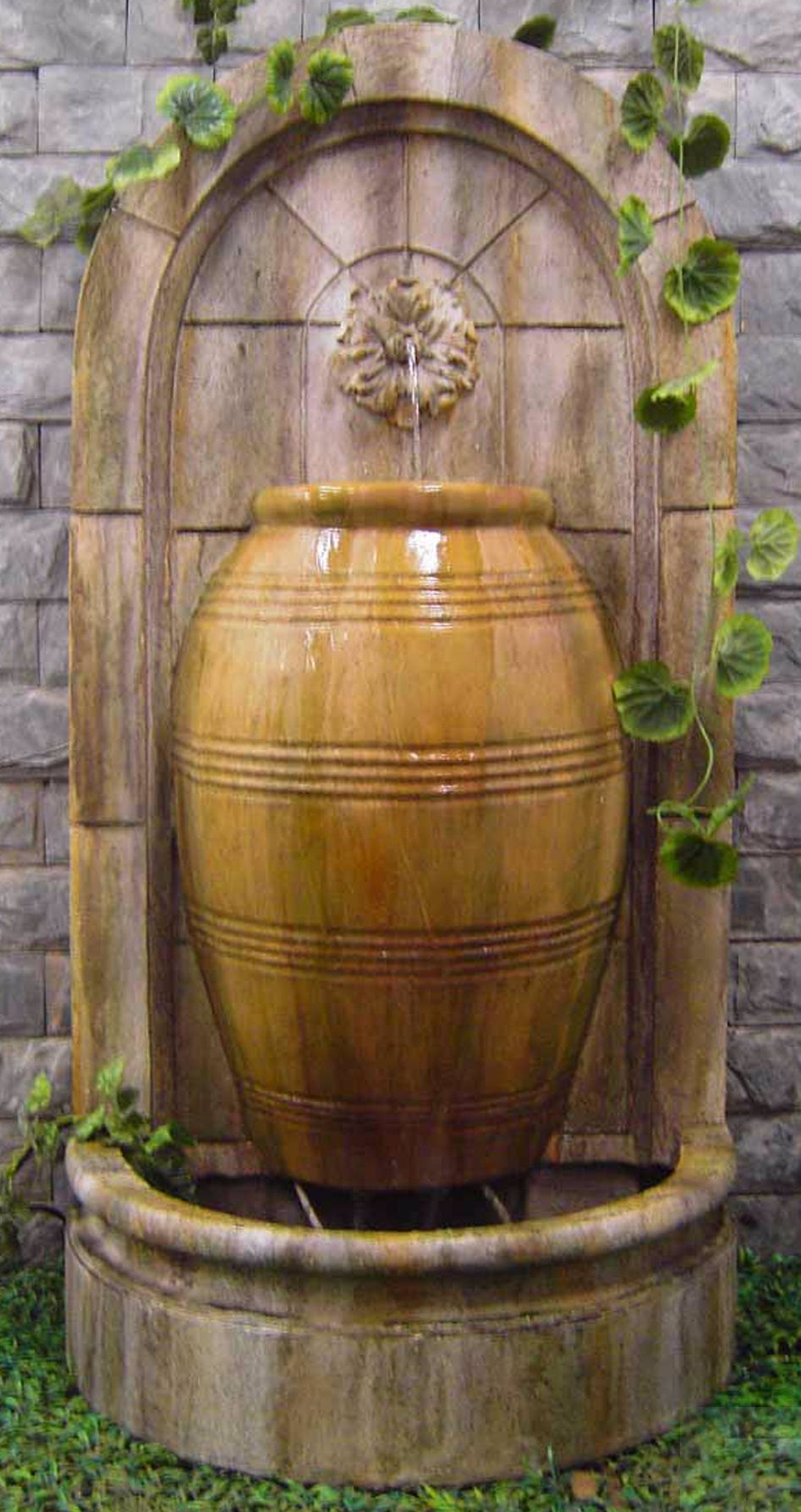 Half Jar Fountain