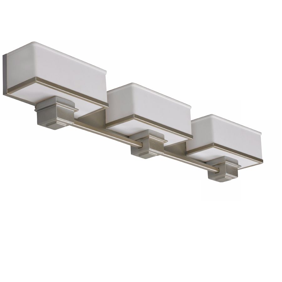 Sheridan Vanity 36" Wide Satin Nickel Fluorescent Bath Light