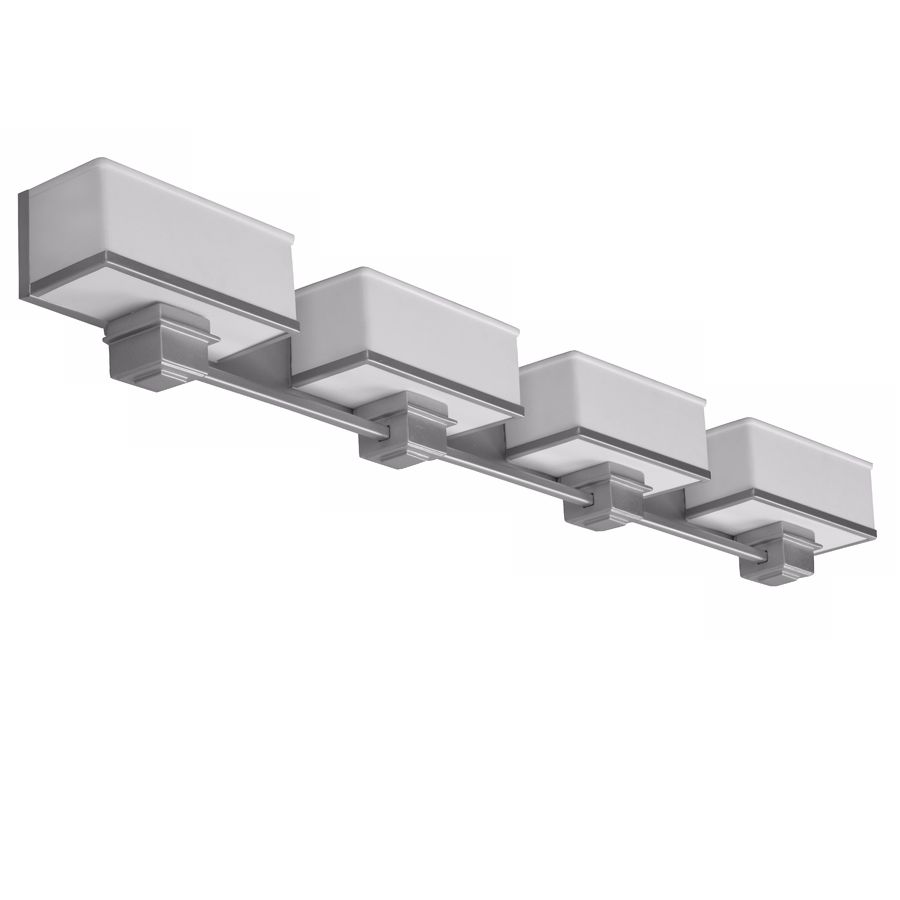 Sheridan Vanity 49" Wide Satin Nickel Fluorescent Bath Light