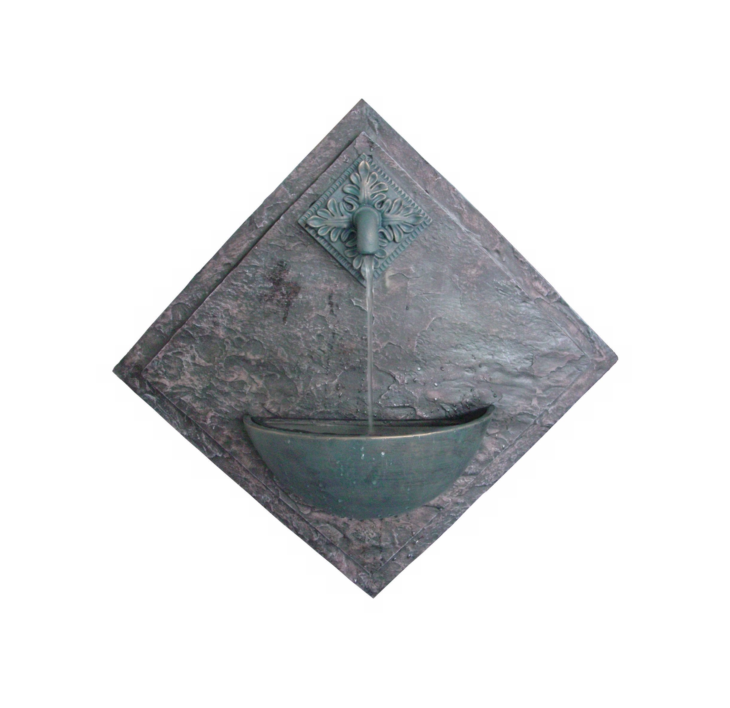 Acanthus Leaves Spigot Wall Fountain