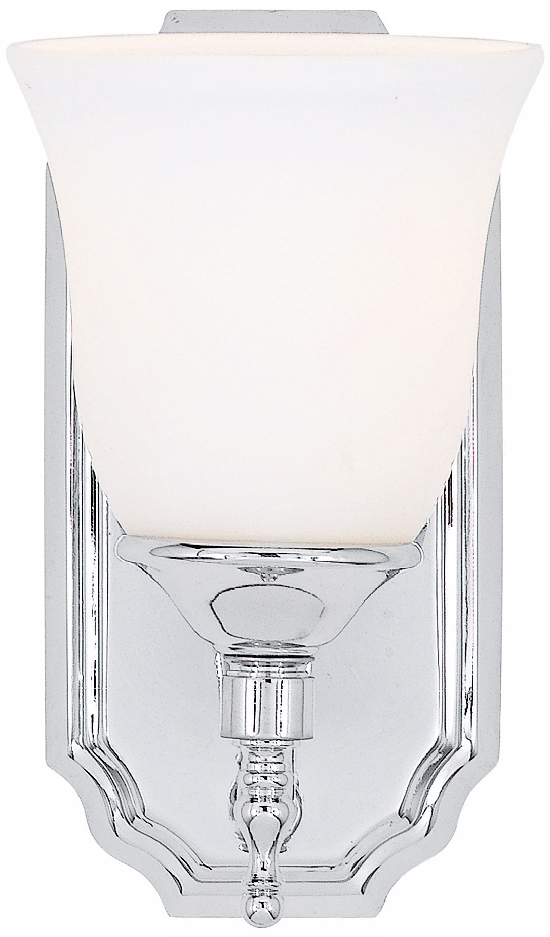 Tritan Polished Chrome Finish 9" High Wall Sconce